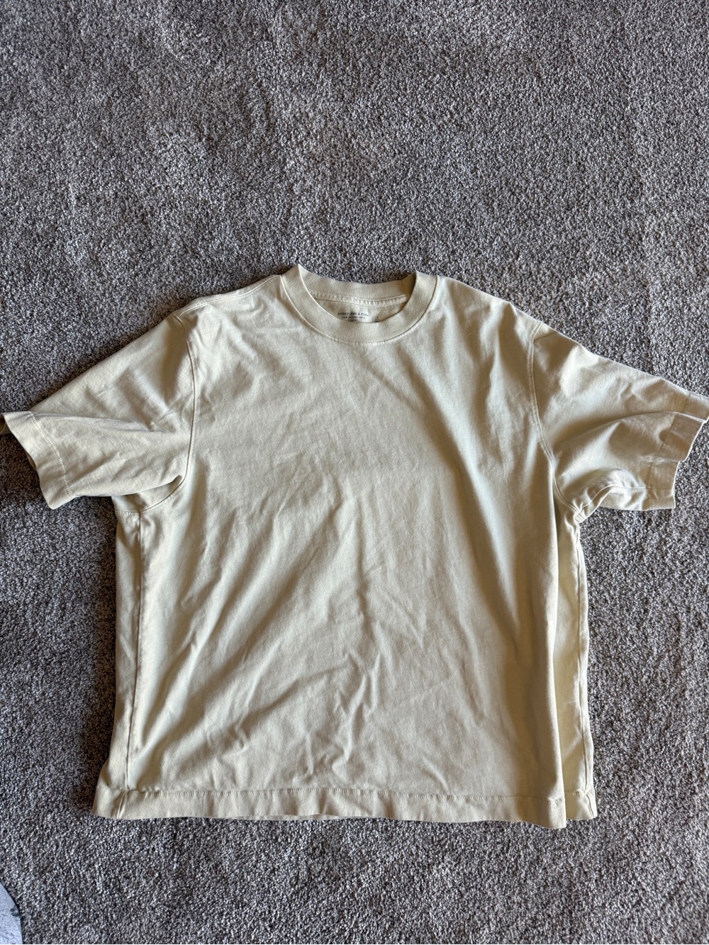 Abercrombie & Fitch Premium Essentials Crop Tee